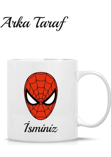 Örümcekadam Maske Temalı Kişiye Özel Kupa Bardak fiyatları