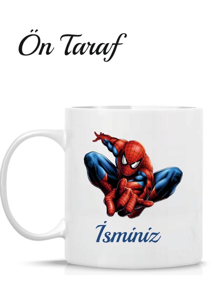 Örümcekadam Temalı Kişiye Özel Kupa Bardak