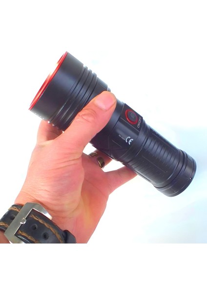 Avcı El Feneri PD-10200 Profesyonel Şarjlı 35 Watt 3500 Lümen