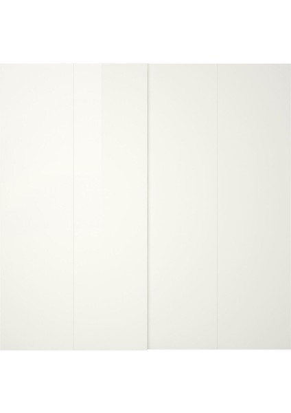Sürgü Kapak, Parlak Cila Beyaz, 200X236 cm