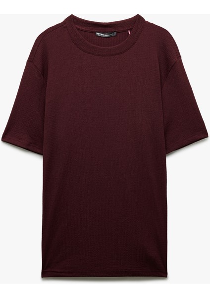 Yeni Sezon Bisiklet Yaka Regular Fit Kısa Kollu Basic Tişört modelleri