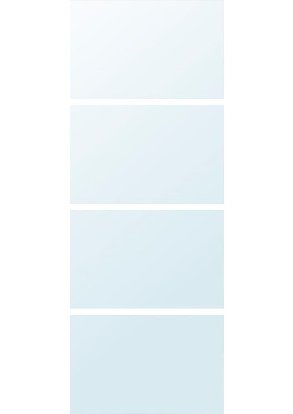 Sürgü Kapak Paneli, Ayna, 75X201 cm