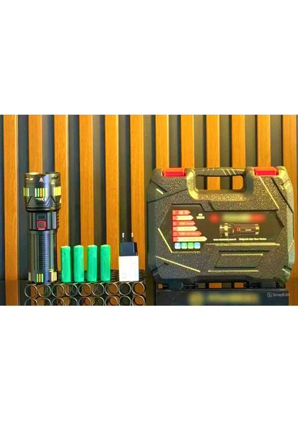 Avcı El Feneri PD-12800 Su Geçirmez 45 Watt 4500 Lümen Güçlü LED Şarjlı fırsatları