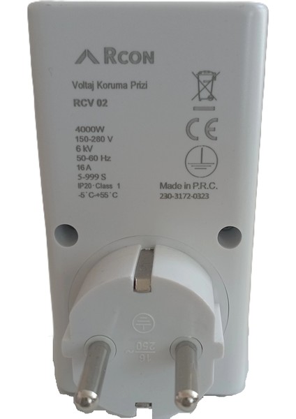 Ayarlanabilir Voltaj Akım Koruma Prizi Ev Tipi Tek Faz LED Ekranlı Çocuk Yıldırım Koruma fırsatları