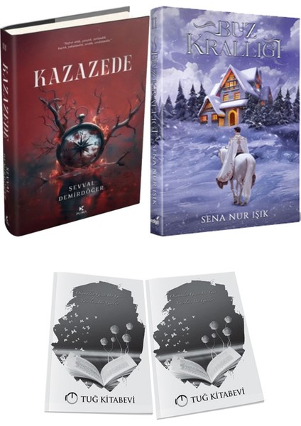 Buz Krallığı 2 Ciltli ve Kazazede 3 Ciltli Şevval Demirdöğer 2li Set + Hediyeli
