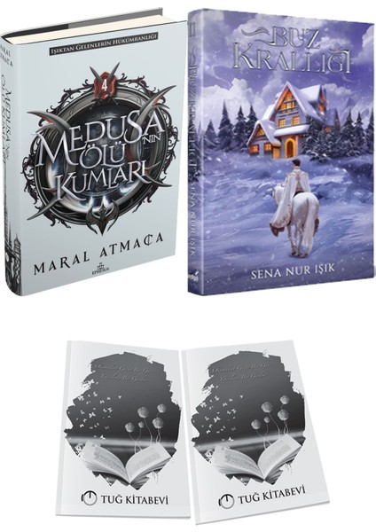 Buz Krallığı 2 Ciltli ve Medusanın Ölü Kumları 4 Ciltli Maral Atmaca 2li Set + Hediyeli