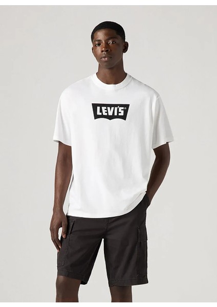 Erkek Vintage Graphic Normal Baskılı Beyaz T-Shirt - 005F9-0001