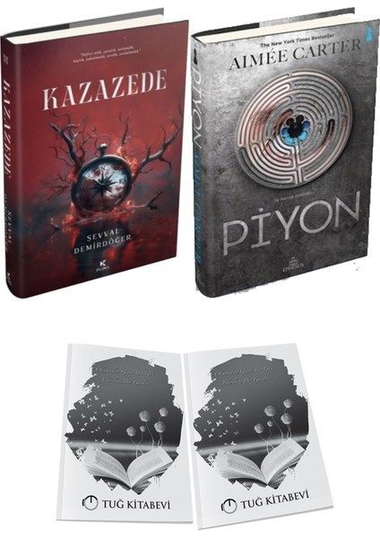 Piyon Ciltli ve Kazazede 3 Ciltli Şevval Demirdöğer 2li Set + Hediyeli