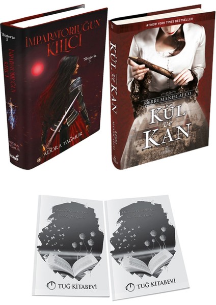 Kül ve Kan Ciltli ve Imparatorluğun Kılıcı Ciltli Adora Yağmur 2li Set + Hediyeli