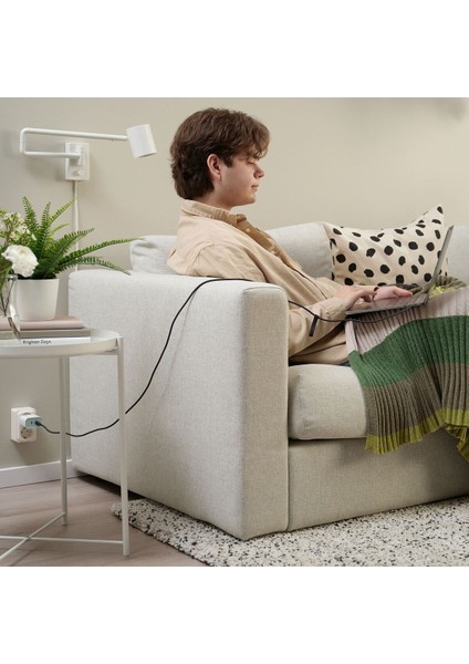 Usb-C - Usb-C Kablo, Koyu Gri, 1.5 M modelleri