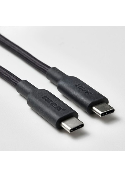 Usb-C - Usb-C Kablo, Koyu Gri, 1.5 M fırsatları
