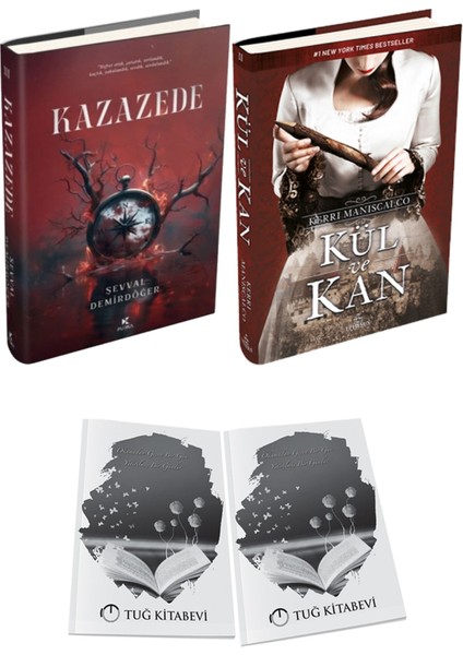 Kül ve Kan Ciltli ve Kazazede 3 Ciltli Şevval Demirdöğer 2li Set + Hediyeli