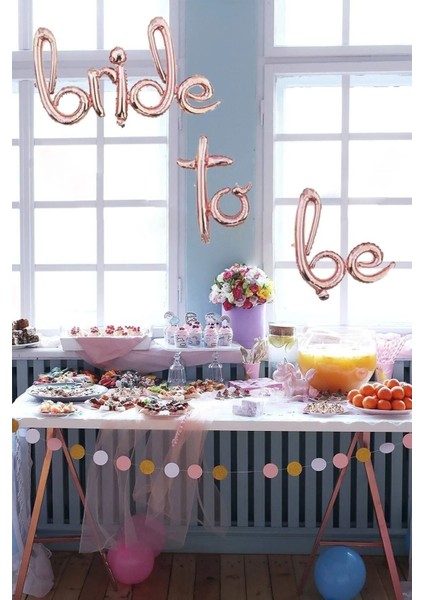 Pembe Yazılı Balon Seti, Rose Gold Renkli, Bekarlığa Veda Partisi Için Büyük Balonlar fırsatları