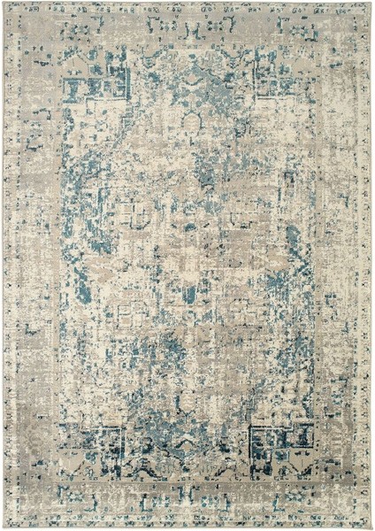 Eskitme halı, çok renkli, 160x235 cm