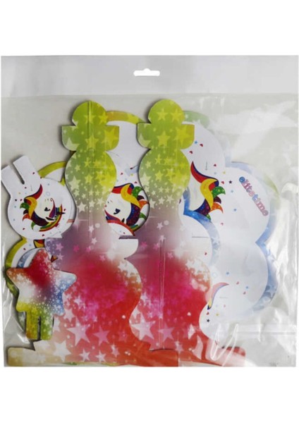 Beyaz Unicorn Cupcake Standı, Şık ve Pratik Kek Sunum Aksesuarı, 1 Adet indirimleri