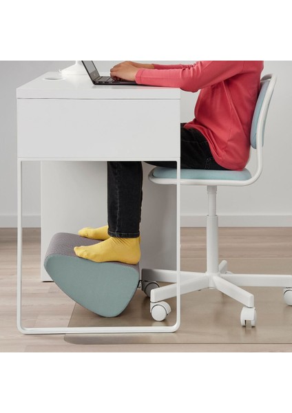 Çok Fonksiyonlu Ergonomik Ayak Desteği, Gri-Yeşil, 38X32 cm modelleri