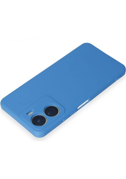Vivo Y16 Kılıf First Silikon - Mavi Arbkd modelleri
