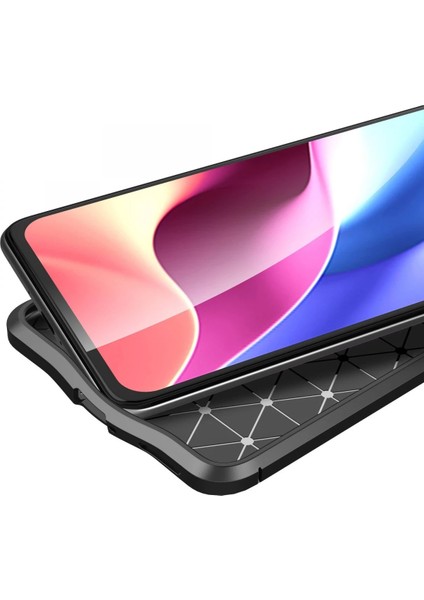 Xiaomi Poco F3 Kılıf Auto Focus Kapak - Kırmızı Arbkd modelleri
