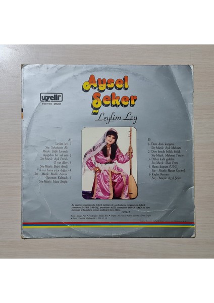 - Leylim Ley - Dönem Baskı Plak - Longplay - Lp fiyatları