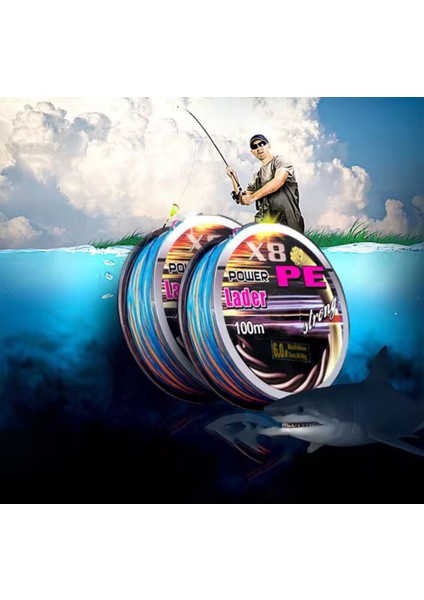 Misina 100MT Polıetılen 8 Örgülü 6.0 Ip fırsatları