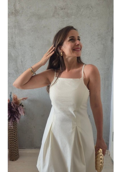 Askılı Likralı Elbise modelleri