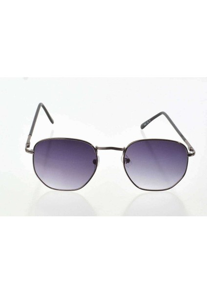 Siyah Metal Çerçeve Cat Eye Güneş Gözlüğü - Moda Gözlük