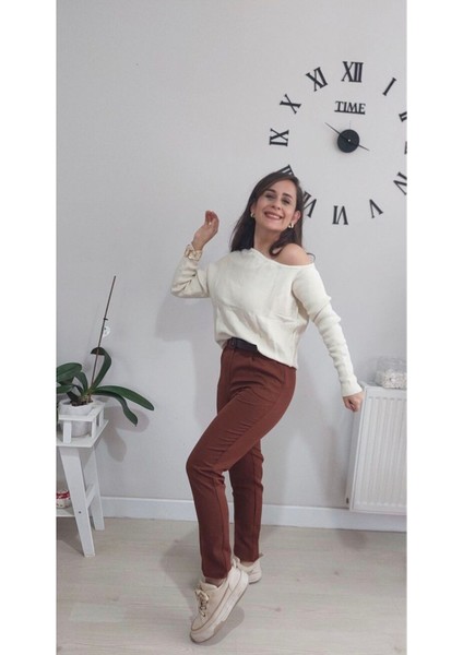 Kemerli Pantolon
