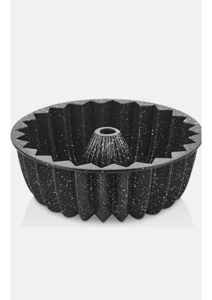 Granit Kaplama Siyah Derin ve Geniş Kek Kalıbı – 26X9 cm Yanmaz, Yapışmaz Yüzey modelleri