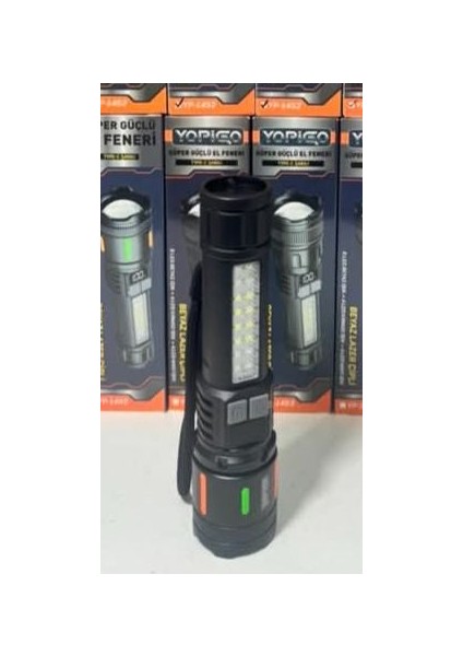 USB Şarj LED El Feneri - Elde Taşınabilir, Güç Göstergeli Yüksek Lümen fiyatları