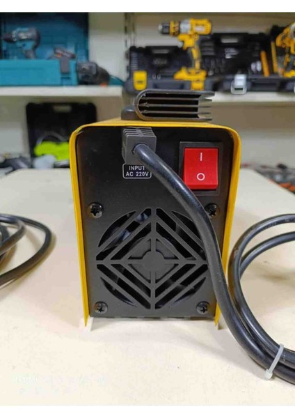 Elektrikli Inverter Kaynak Makinası 200 Amper Kaliteli 3.25 Elektrod Yakar Gözlük Full Set fırsatları