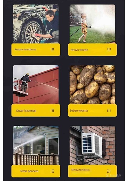 Elektrikli Yüksek Basınç Yıkama Makinesi Tazikli Oto Araba Yıkama Su Tabancası Halı Yıkama fırsatları