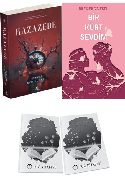Bir Kürt Sevdim 1 ve Pukka Yayınları Kazazede 3 Şevval Demirdöğer 2li Set + Hediyeli