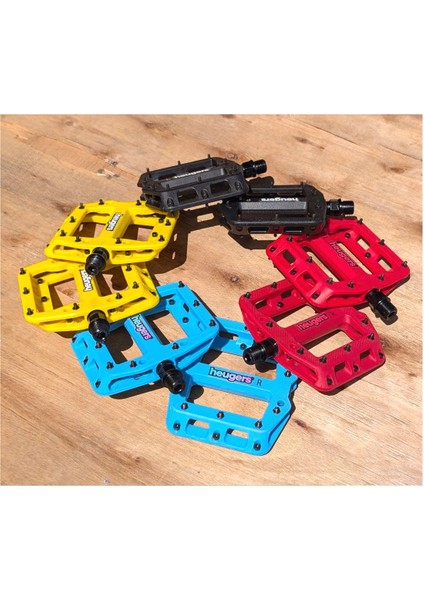 Evo Çivili Pedal – Kompozit Plastik Gövde, Tek Rulmanlı, Sarı, Mtb & Şehir Bisikleti Uyumlu modelleri