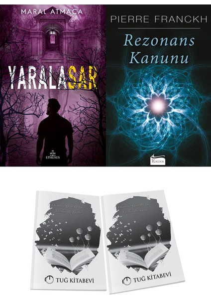 Rezonans Kanunu ve Ephesus Yayınları Yaralasar 3 Maral Atmaca 2li Set + Hediyeli