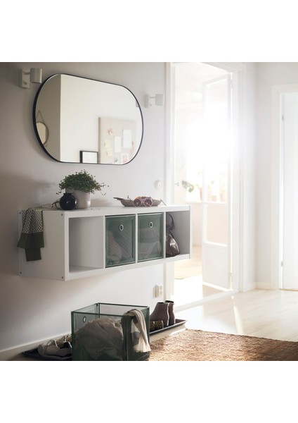 Kallax Raf Ünitesi Beyaz 42X147 cm Açık Kitaplık fırsatları