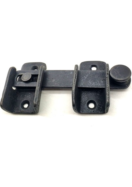 Antika Tarz Dekoratif Pirinç Kapı Mandalı - 57X115 Mm, Oksit