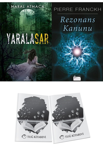 Rezonans Kanunu ve Ephesus Yayınları Yaralasar 2 Maral Atmaca 2li Set + Hediyeli