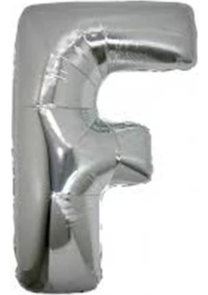 Gümüş Rengi Folyo Balon 1 Metre, Şık ve Parlak Süsleme Aracı