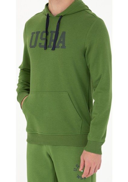 Erkek Yeşil Sweatshirt 50276087-VR054