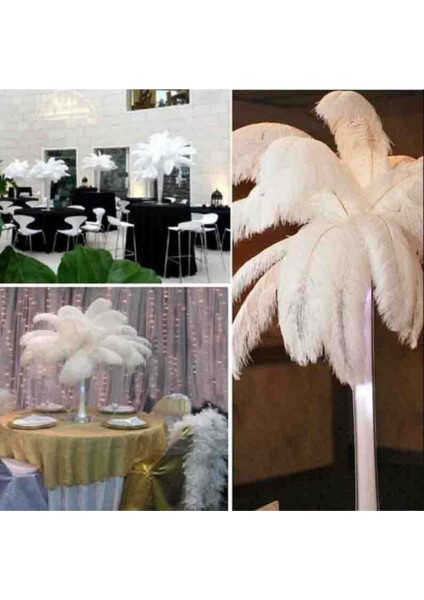 Çok Renkli Tüy Dekoratif Panel 45X50CM Beyaz 1 Adet modelleri