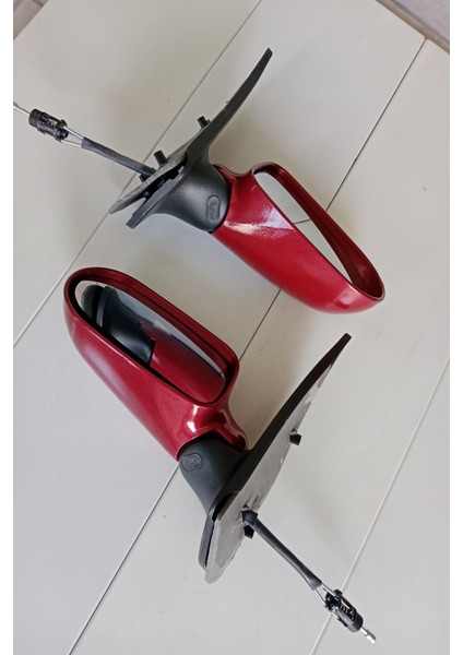 Fiat Albea-Palio-Siena Dış Dikiz Aynası 2002-2009 Model Mekanik 132 Alev Kırmızı Boyalı Sağ Sol Tkm