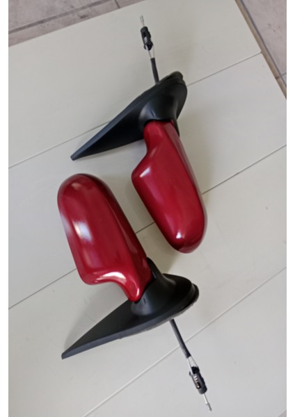 Fiat Albea-Palio-Siena Dış Dikiz Aynası 2002-2009 Model Mekanik 132 Alev Kırmızı Boyalı Sağ Sol Tkm fiyatları