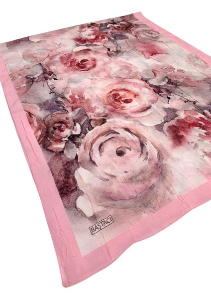 Desenli Crash 0356 Pembe Şal