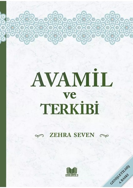 Avamil ve Terkibi Zehra Seven Kitap Kalbi