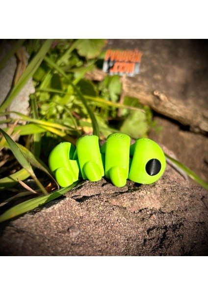 Tırtıl Oyuncak - Doğanın Sabırlı ve Büyüleyici Yolcusu! 🐛🍃✨ 3D Hareketli Organik Model - Orta Boy fırsatları