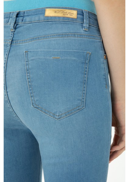 Kadın Açık Mavi Pantolon (Jean) 50266282-DN0021