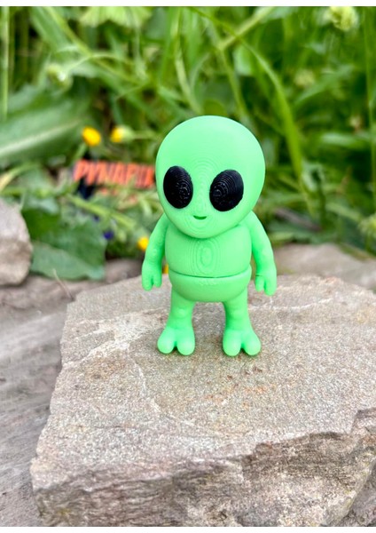 Uzaylı Oyuncak - Zixo Evrenin Sırrını Evinize Getirin! 👽🚀🎇✨3d Hareketli Organik Model- Orta Boy modelleri