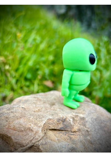 Uzaylı Oyuncak - Zixo Evrenin Sırrını Evinize Getirin! 👽🚀🎇✨3d Hareketli Organik Model- Orta Boy fırsatları
