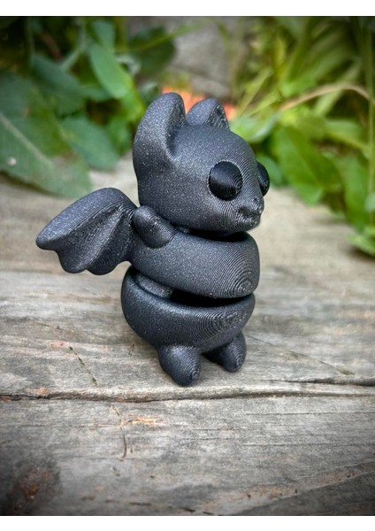 Yarasa Oyuncak- Karanlığın Esrarengiz Avcısı Karagöz! 🦇🌌3d Hareketli Organik Model- Orta Boy fiyatları