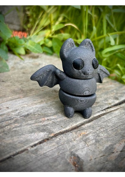 Yarasa Oyuncak- Karanlığın Esrarengiz Avcısı Karagöz! 🦇🌌3d Hareketli Organik Model- Orta Boy modelleri